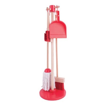 Set Gioco delle Pulizie in Legno CWR per bambini dai 3 anni in su