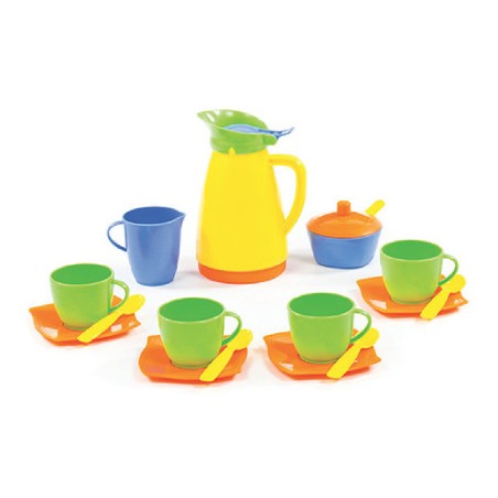 Set Gioco Servizio da Caffè in Plastica per Bambini