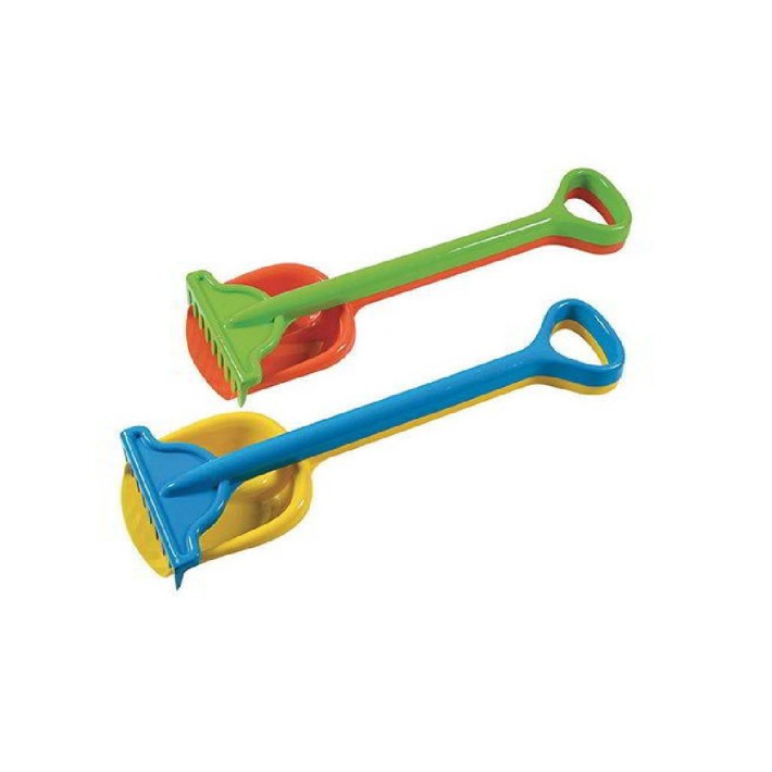 Set Gioco da Spiaggia per Bambini, Pala e Rastrello in Plastica