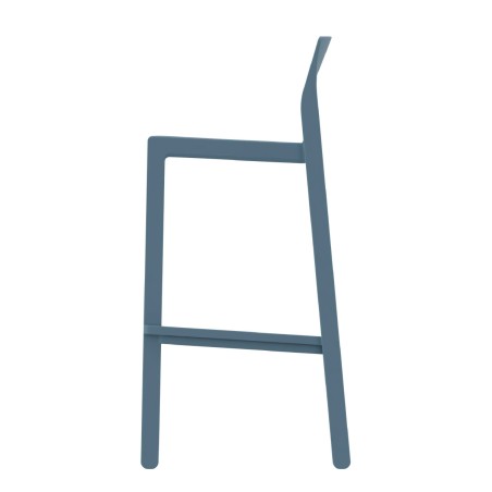 Sgabello Kate Impilabile SCAB - h75 cm - Colore Azzurro