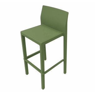 Sgabello Kate Impilabile SCAB - h75 cm - Colore Verde