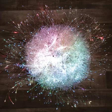 Lampada Sensoriale LED "Riccio" - Fibre Ottiche Sottili - NOWA SZKOLA