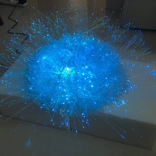 Lampada Sensoriale LED "Riccio" - Fibre Ottiche Sottili - NOWA SZKOLA 2