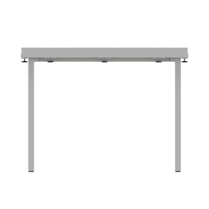 Tavolo Kalidro Coding - Piano Acacia, Gambe Grigio