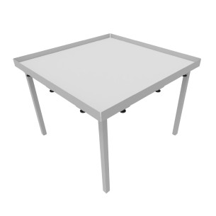 Tavolo Kalidro Coding per Robotica - Bianco e Grigio