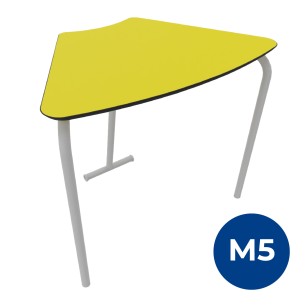 Tavolo Pino Ribaltabile - Piano Giallo