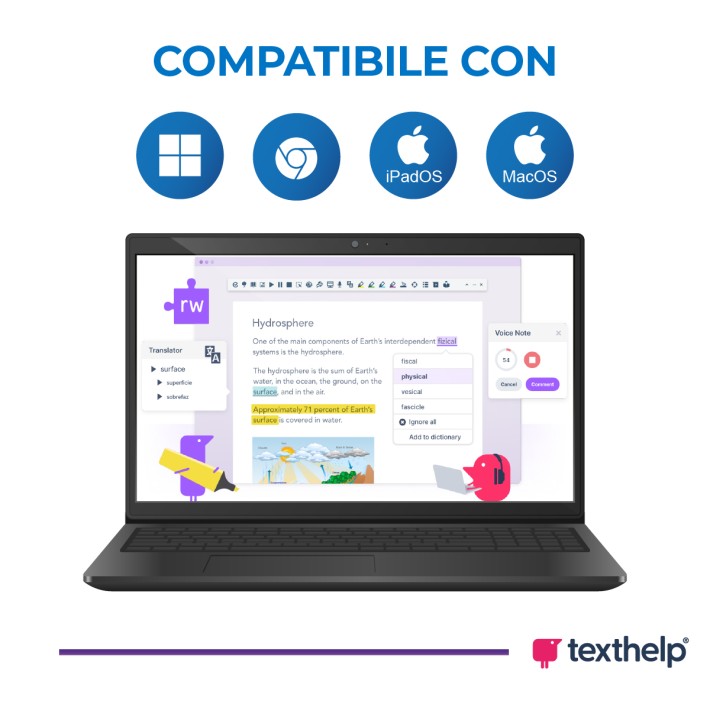 Abbonamento Texthelp Read&Write per Scuole - 1 Anno