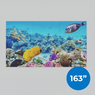 Video Wall Hikvision 3x3 da 163" con Installazione Standard Inclusa