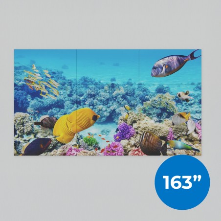 Video Wall Hikvision 3x3 da 163" con Installazione Standard Inclusa