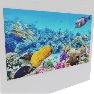 Video Wall Hikvision 3x3 da 163" con Installazione Standard Inclusa 2