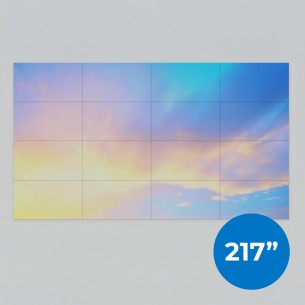 Hikvision Video Wall 4x4 - 217" - Installazione Inclusa