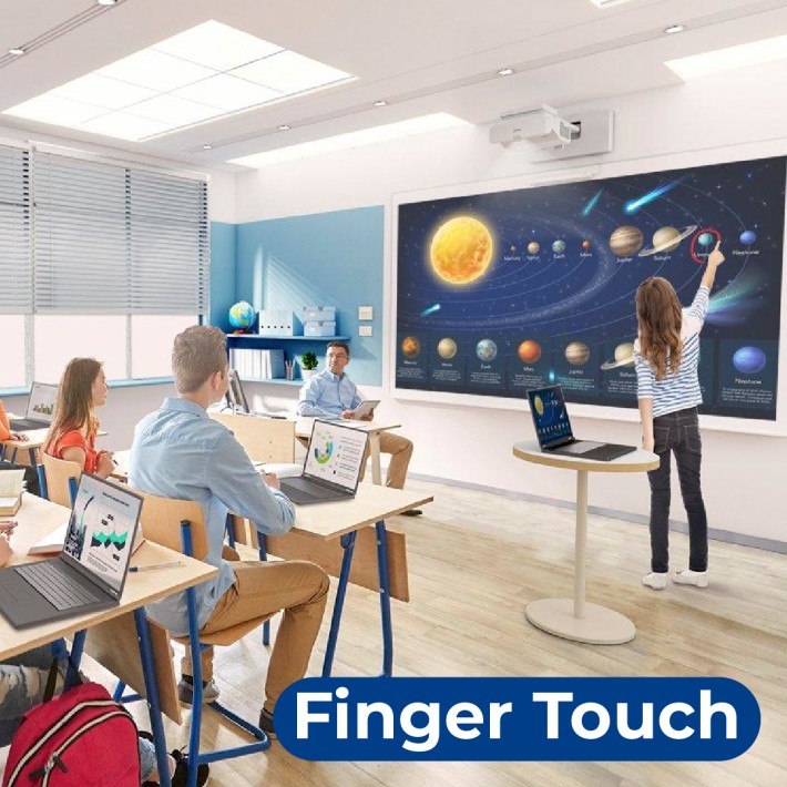 Videoproiettore Interattivo Epson EB-770FI, Focale Ultracorta, Staffa e Touch inclusi