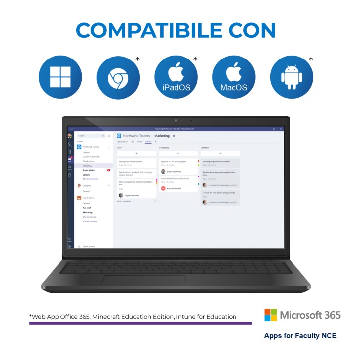 Microsoft 365 Apps for Faculty NCE - Abbonamento 1 Anno