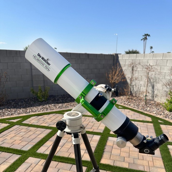Telescopio Sky-Watcher Heliostar 76Ha + Montatura treppiede sky-watcher SunGT