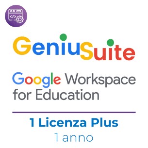 GeniuSuite Plus - Add On di Gestione Piattaforma Scolastica Google Workspace For Education - Abbonamento 1 Anno