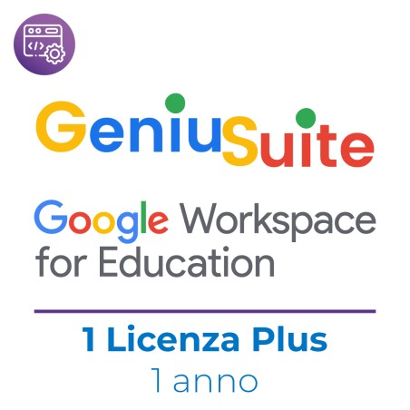 GeniuSuite Plus - Add On di Gestione Piattaforma Scolastica Google Workspace For Education - Abbonamento 1 Anno