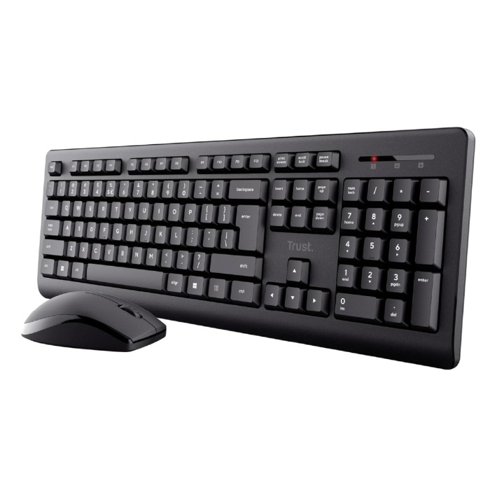 Kit Tastiera e Mouse - Trust Primo - Wireless - Nero
Primo Wireless