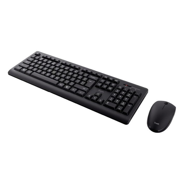 Kit Tastiera e Mouse - Trust Primo - Wireless - Nero
Primo Wireless