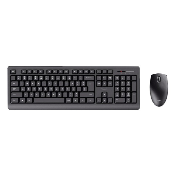 Kit Tastiera e Mouse - Trust Primo - Wireless - Nero
Primo Wireless