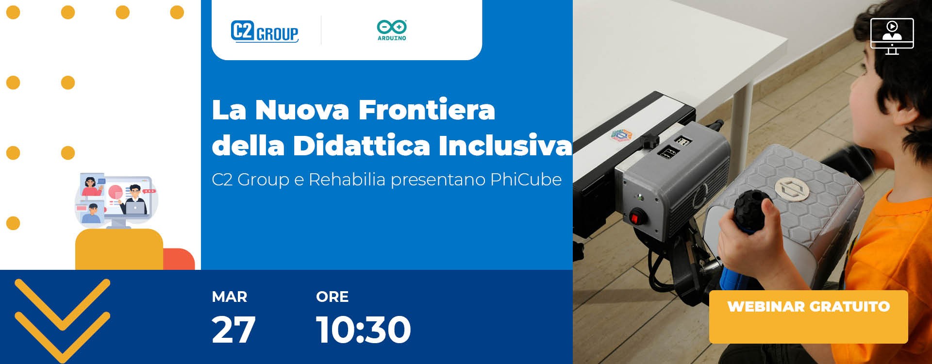 PhiCube: la nuova frontiera della didattica inclusiva con C2 Group e Rehabilia