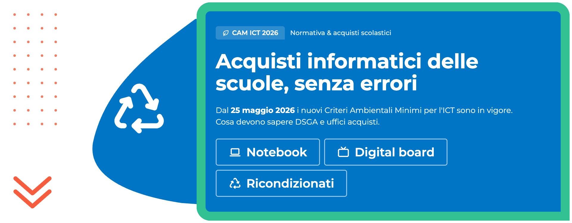 CAM ICT 2026: cosa cambia negli acquisti informatici delle scuole (e come farli senza errori)
