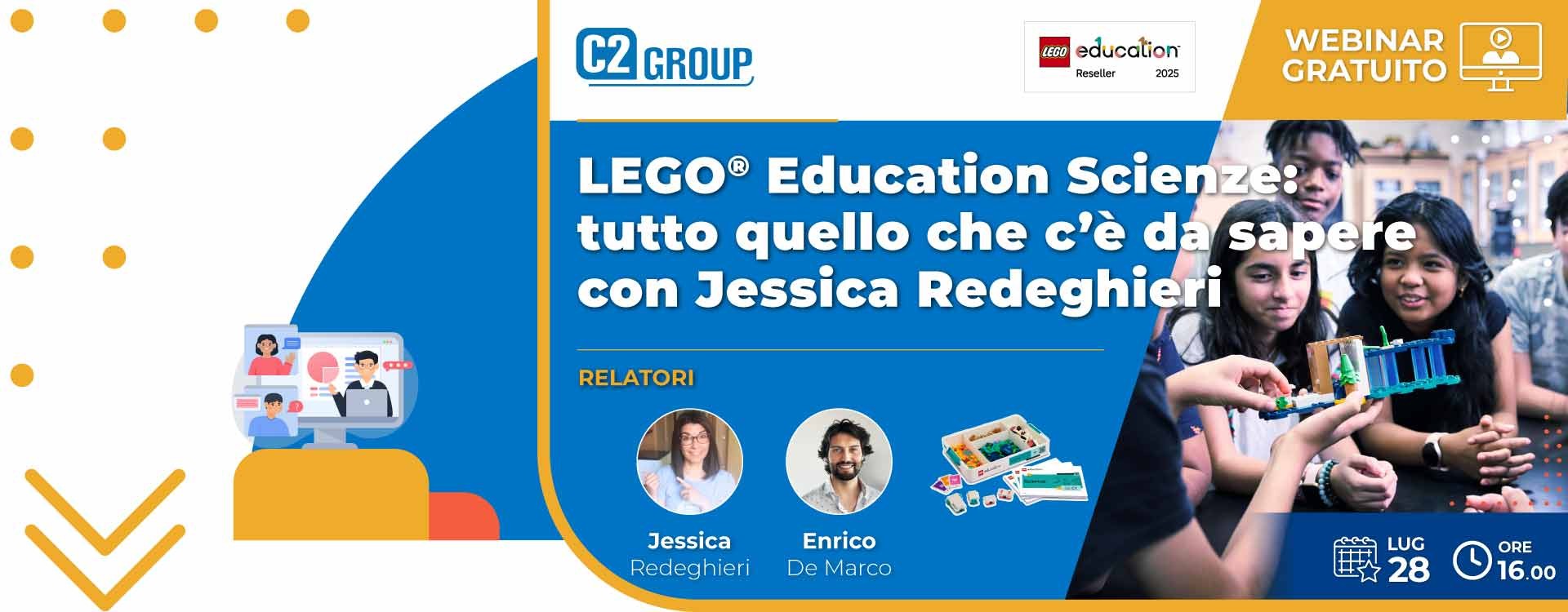 LEGO® Education Scienze: scopri i nuovi kit con Jessica Redeghieri