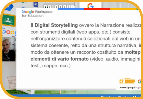 Webinar: Digital Storytelling con Google Workspace for Education